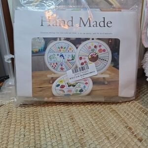 Embroidery Kit with Colorful Patterns